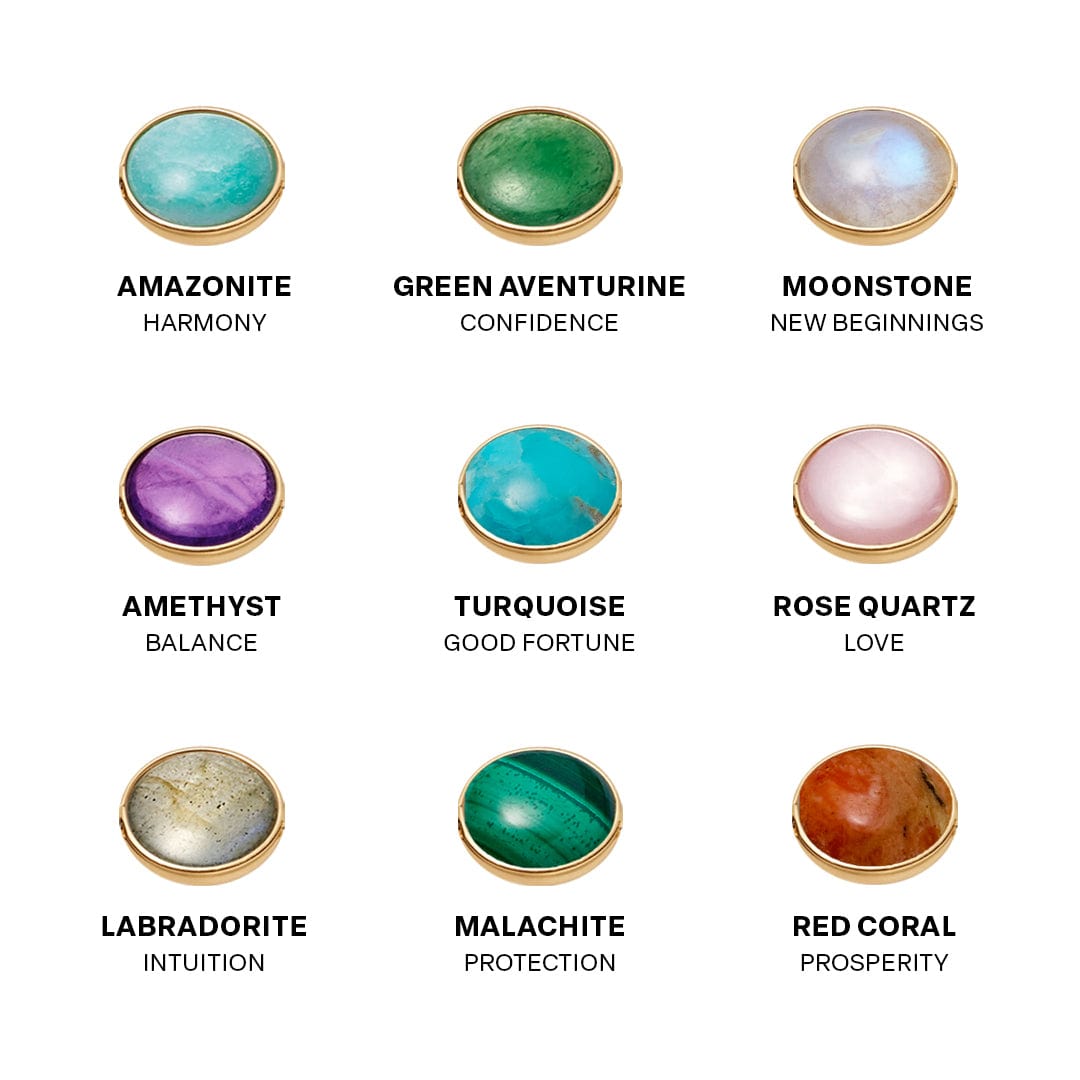 Amazonite Healing Stone Bobble Ring Sterling Silver