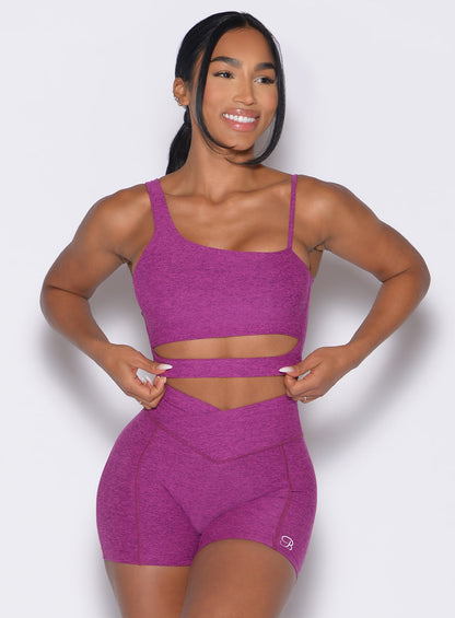 Asymmetrical Slit Bra