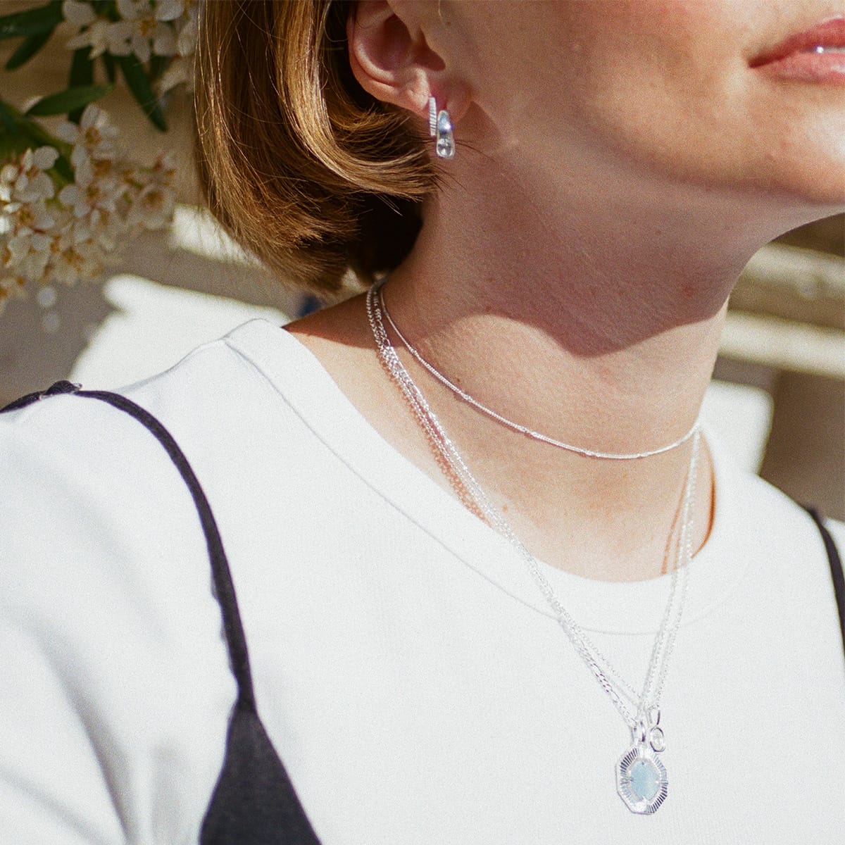 Estée Lalonde Forever Chain Necklace Sterling Silver