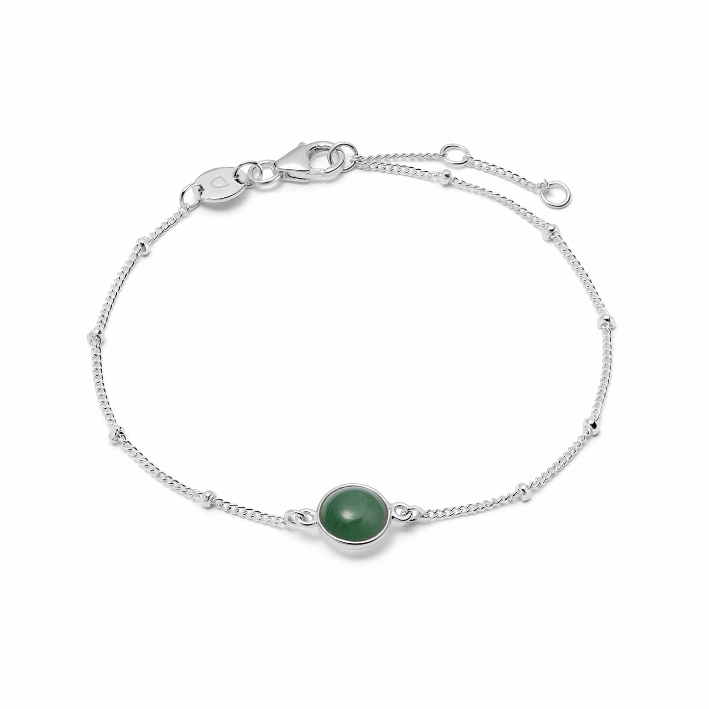 Healing Stone Bracelet Sterling Silver