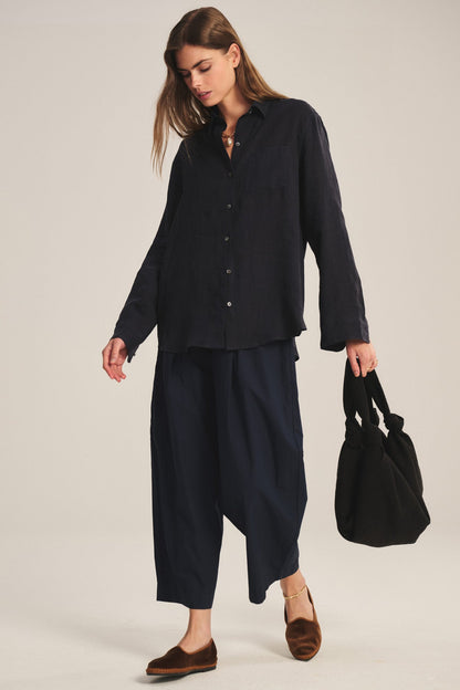 MULHOLLAND LINEN SHIRT