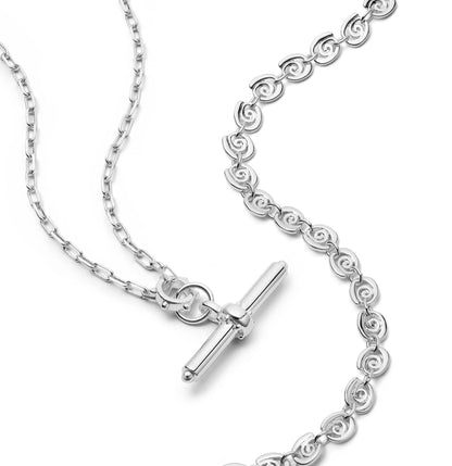 Sol Necklace Layering Set Sterling Silver